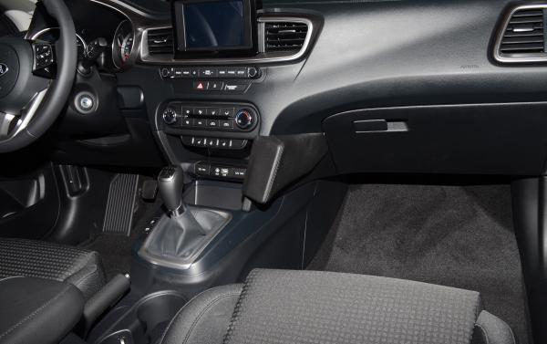 KUDA Telefonkonsole passend für Kia Ceed/ProCeed/XCeed ab 2018 Kunstleder schwarz