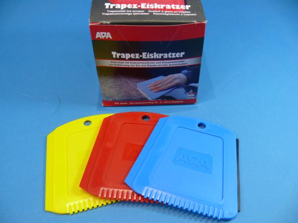 APA Eiskratzer blau / rot / gelb