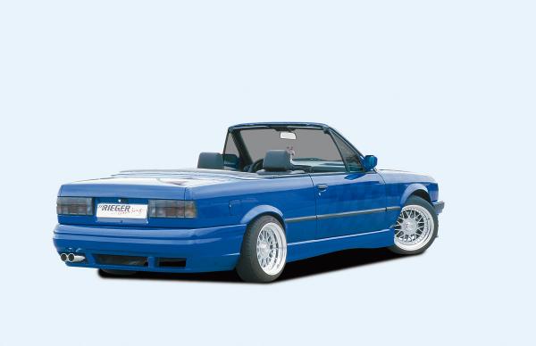 RIEGER Heckschürze passend für BMW 3er E30