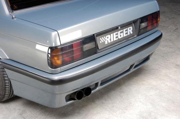 RIEGER Heckschürze im Sport Look passend für BMW 3er E30