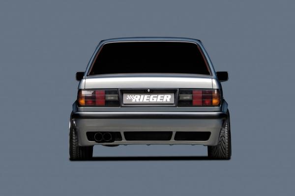 RIEGER Heckschürze im Sport Look passend für BMW 3er E30