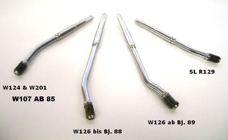 Adaptor for Gearknops ER HSH95... for older Mercedes Models