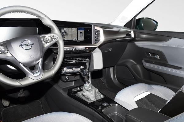 KUDA Telefonkonsole passend für ​Opel Mokka / Mokka-e ab 2020 Leder schwarz
