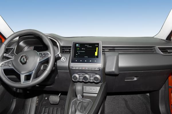 KUDA Telefonkonsole passend für Renault Clio ab 2019 Leder schwarz