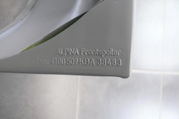 ALPINA Frontspoiler Typ 509 passend für BMW 3er E46 Coupe / Cabrio bis 3/03