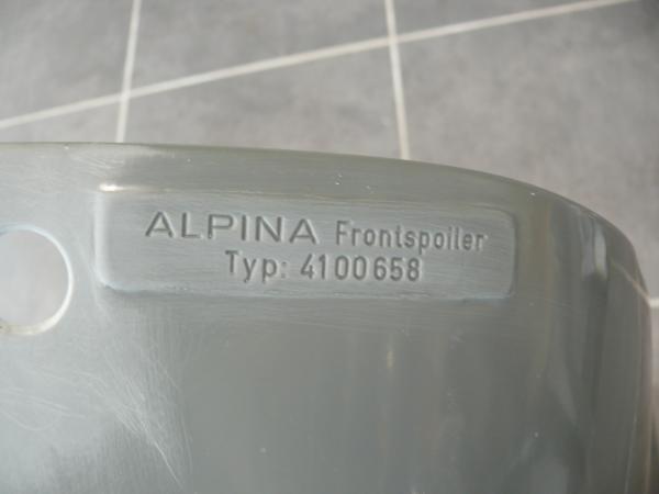 ALPINA Frontspoiler Typ 658 fit for BMW 6er E24 628CSi-635CSi from 06/87