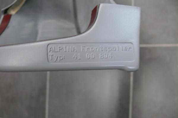 ALPINA Frontspoiler Typ 804 passend für BMW 5er E60/E61 Limousine/Touring ab 03/07