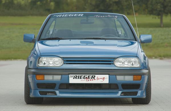 RIEGER Spoilerlippe passend für VW Golf 3, Golf 3 Cabrio