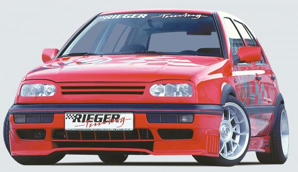 RIEGER Scheinwerfergrill passend für VW Golf 3, Golf 3 Cabrio, Golf 3 Kombi