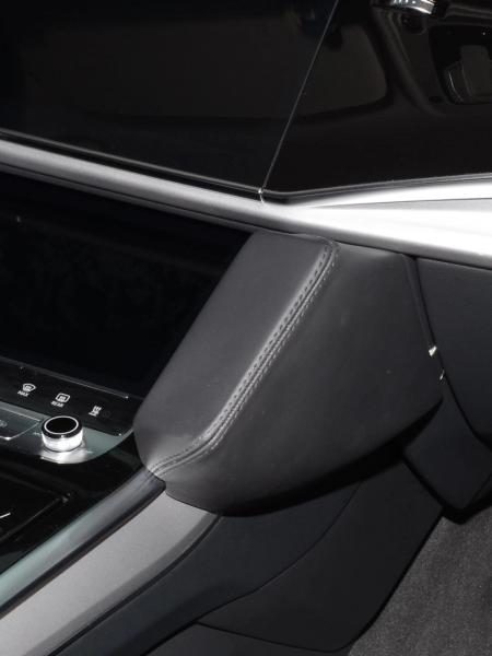 KUDA Telefonkonsole passend für Audi Q7 ab 2019 (Typ 4M)/ Q8 ab 2018 Kunstleder schwarz