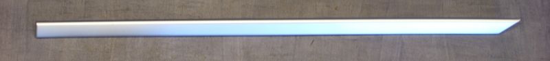 Decor Strip "matte chrome" Door rear left side BMW 5er E39 Sedan / Touring