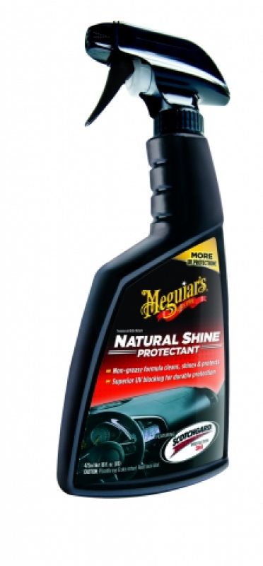 MEGUIARS NATURAL SHINE VINYL & RUBBER PROTECTANT 473ml