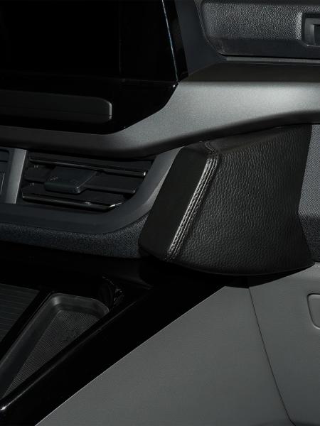 KUDA Telefonkonsole passend für Ford Transit Custom ab 2023 Leder schwarz