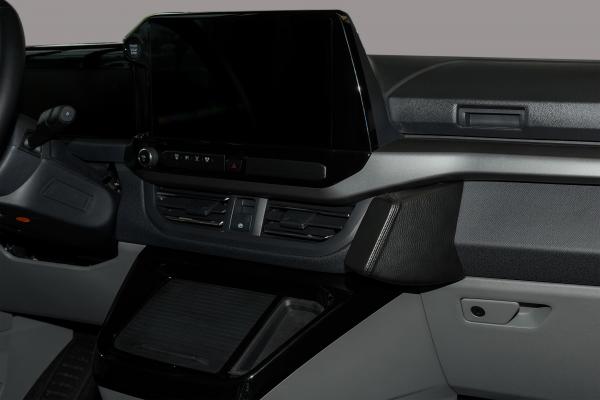 KUDA Telefonkonsole passend für Ford Transit Custom ab 2023 Leder schwarz
