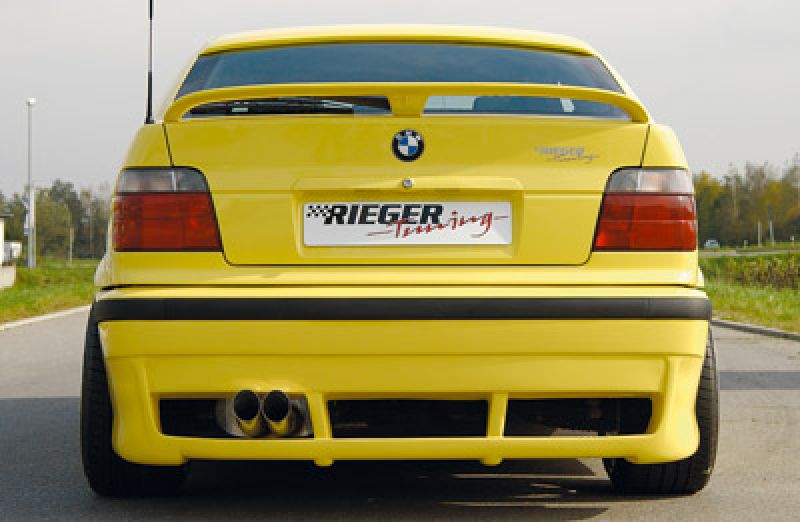 RIEGER Rear Skirt fit for BMW 3er E36 Compact without PDC