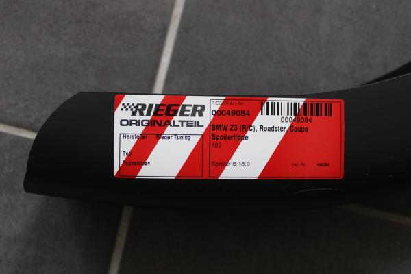 RIEGER Spoiler Lip fit for BMW Z3, 2.0, 2.8, 3.0 Liter, only 6-Cyl.