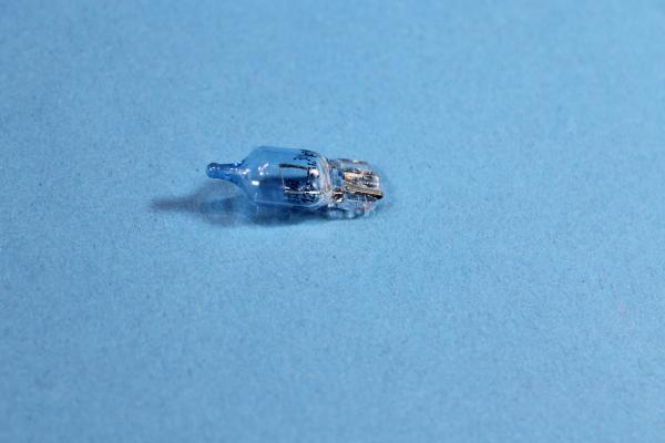 Glühlampe Halogen 5 Watt kobaltblau/Xenon W2,1x9,5D