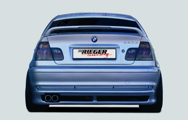 RIEGER Heckschürzenansatz passend für BMW 3er E46 Limousine