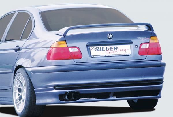 RIEGER Heckschürzenansatz passend für BMW 3er E46 Limousine