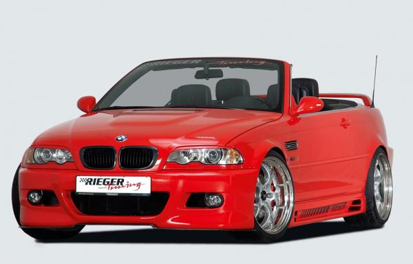 RIEGER Spoilerstoßstange passend für BMW 3er E46 Limousine / Touring