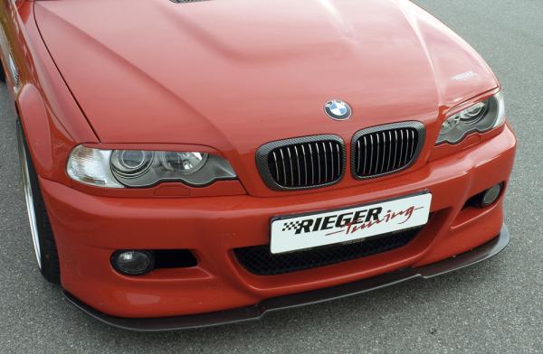 RIEGER Spoilerstoßstange passend für BMW 3er E46 Limousine / Touring