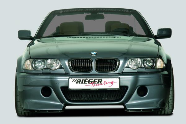 RIEGER Spoiler Bumper CS-Look fit for BMW 3er E46 Sedan / Touring