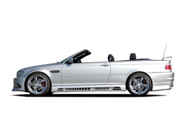 RIEGER Seitenschweller 175mm LINKS passend für BMW 3er E46 Limousine / Compact / Coupe / Cabrio
