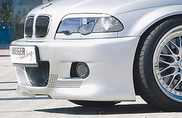 RIEGER Spoilerstoßstange (V1) passend für BMW 3er E46 Coupé / Cabrio