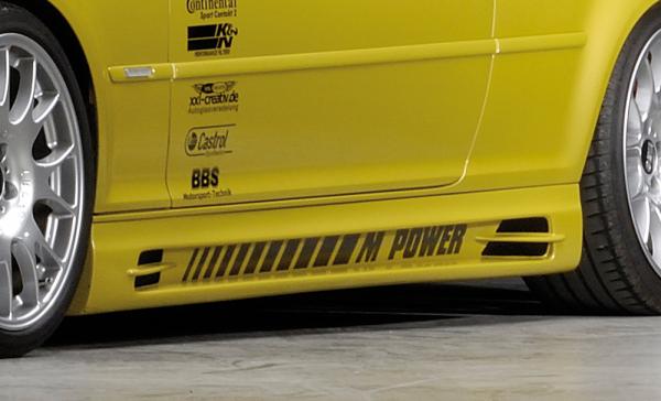 RIEGER Side skirt 175mm RIGHT fit for BMW 3er E46 Touring