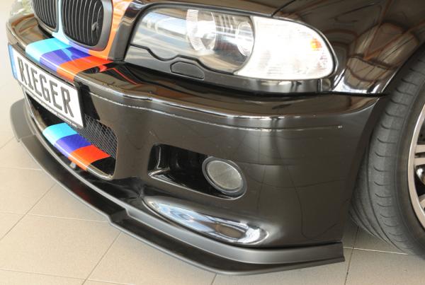 RIEGER front spoiler lip fit for BMW E46 M3 (NOT CSL)