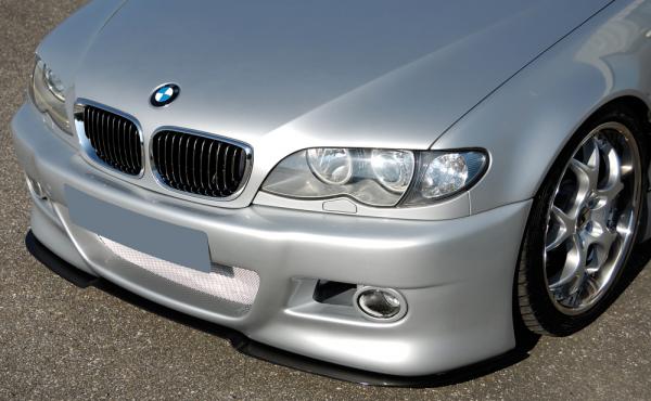 RIEGER Spoilerstoßstange passend für BMW 3er E46 Limousine/Touring 02.02-