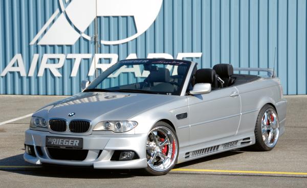 RIEGER front bumper (V2) fit for BMW 3er E46 Sedan / Touring