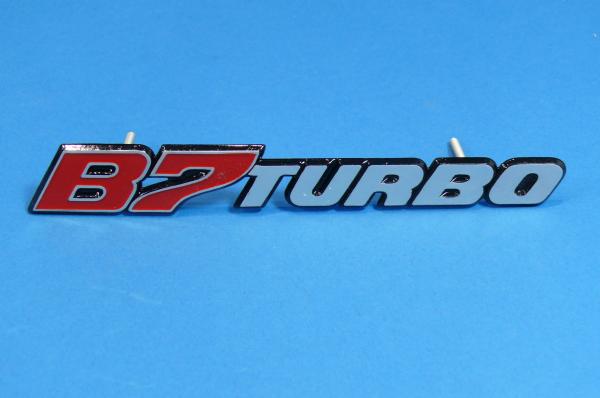 ALPINA Schriftzug vorne "B7 turbo" (E28)