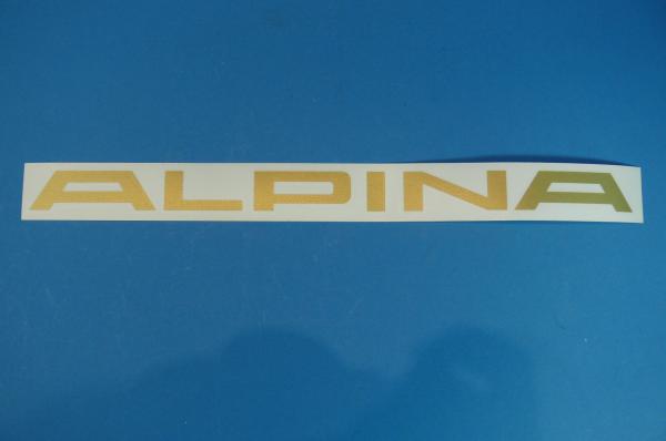 ALPINA Emblem foil gold 360mm