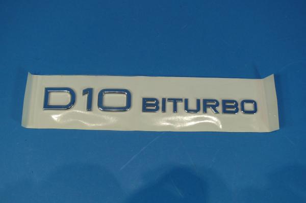 ALPINA Detail rear "D10 BITURBO" chrome