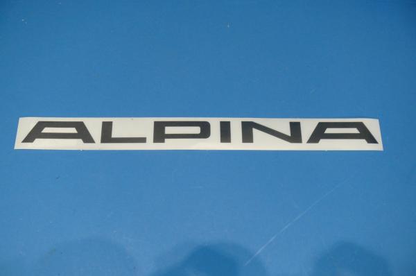 ALPINA Emblem foil BLACK 300mm