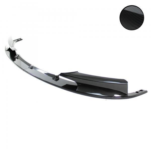 Spoilerlippe vorn Carbon Optik 2-teilig Sport Look passend für BMW 3er F30 / F31 (10/2011 - 2019)