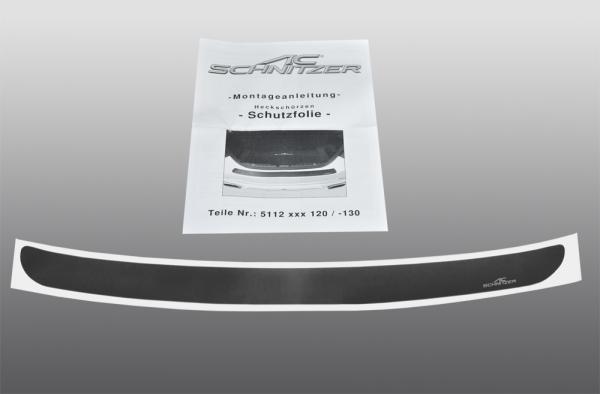 AC SCHNITZER Heckschürzen Schutzfolie SCHWARZ passend für BMW X1 F48