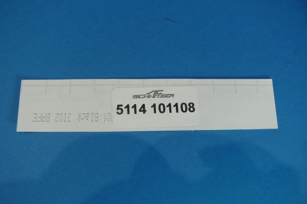 AC SCHNITZER Emblem Foil BLACK 160 x 30mm