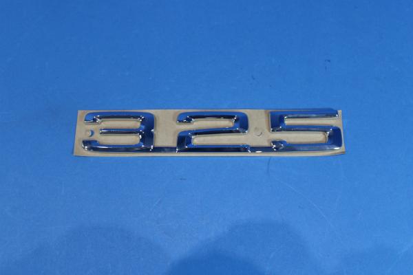 Emblem 325 für BMW E30 hinten