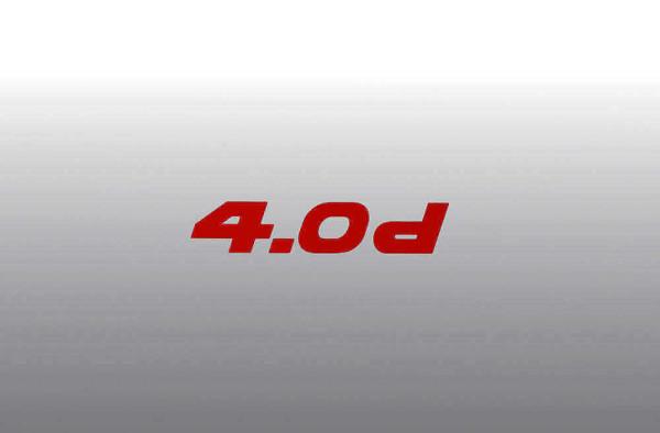 AC Schnitzer Emblem Foil 4.0d red