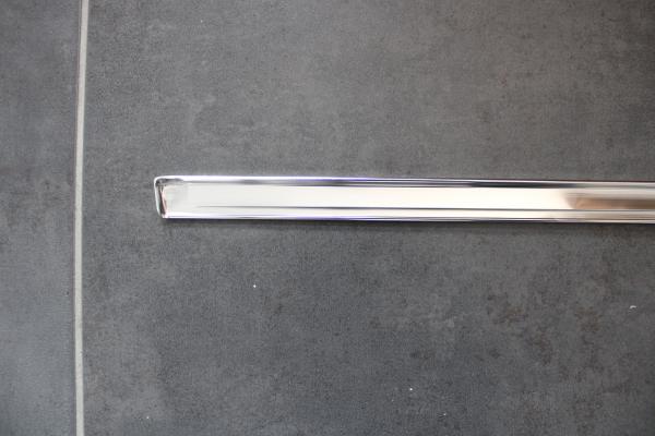 Covering chrome, for outer weatherstrip front LEFT for BMW 3er E30 2-doors (incl. Convertible)