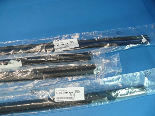 Covering doors (4 pieces) BMW 5er E34 Sedan Touring (not MTech)