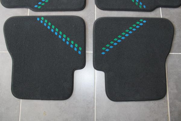 ALPINA velor floor mats fit for BMW 3er E46 Cabriolet