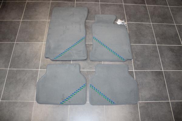ALPINA floor mats GREY (RHD) fit for BMW 5er E39 Sedan / Touring