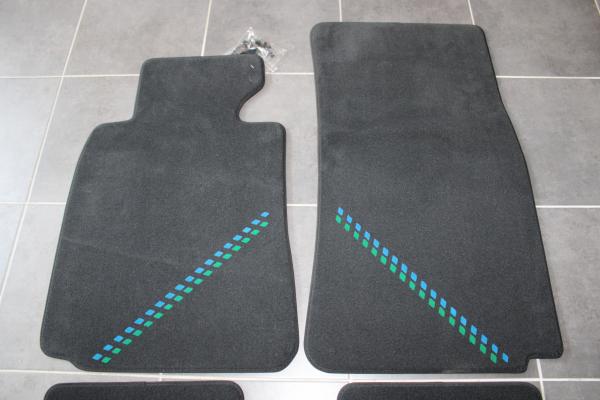 ALPINA floor mats anthracite (LHD) fit for BMW 5er E39 Sedan / Touring from 03/2000
