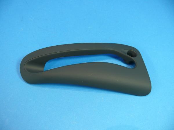 Cover for seatbelt outlet in rear trim panel BLACK LEFT BMW 3er E36 Convertible