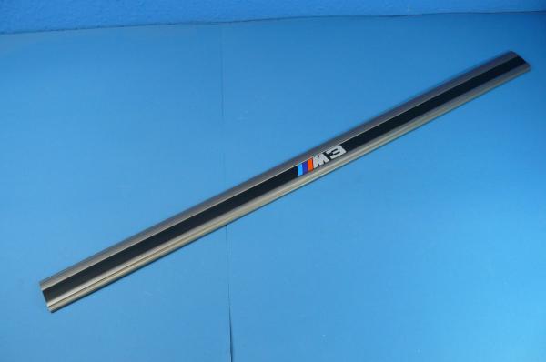 "M3" Logo Door Sill Strip black BMW 3er E30 2doors Coupé/Convertible