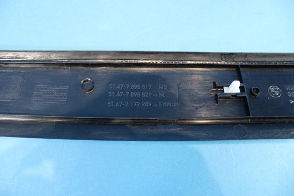 M5 Logo Door Sill Strip front -left- BMW 5er E60/E61 Sedan/Touring