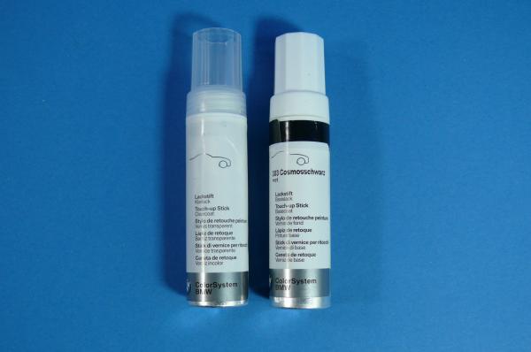 Touch-up stick set in Cosmosschwarz met. 2x12ml